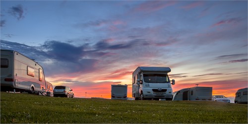 Auto Camping Caravan 